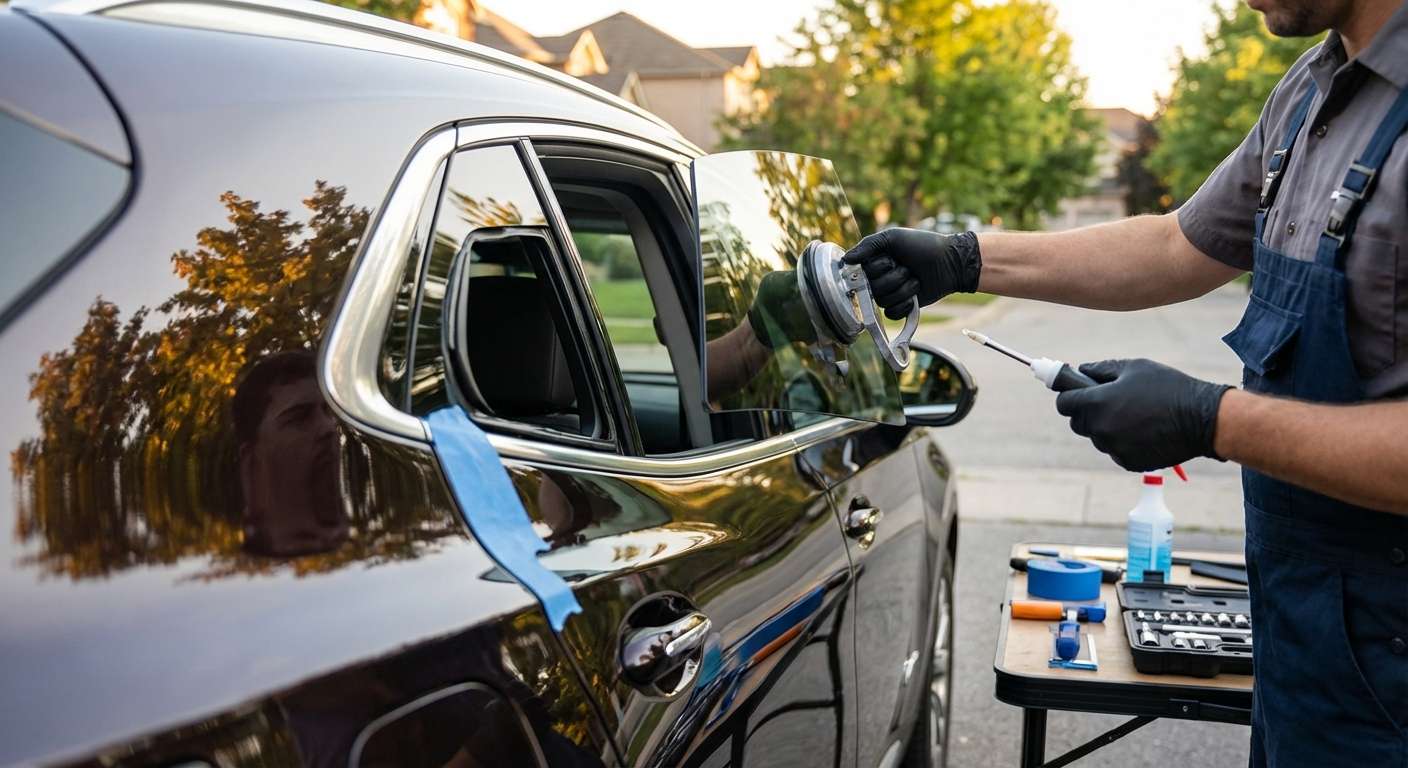 Vent Glass Replacement for Buick Envision 2021-2027 by Alexwindshield