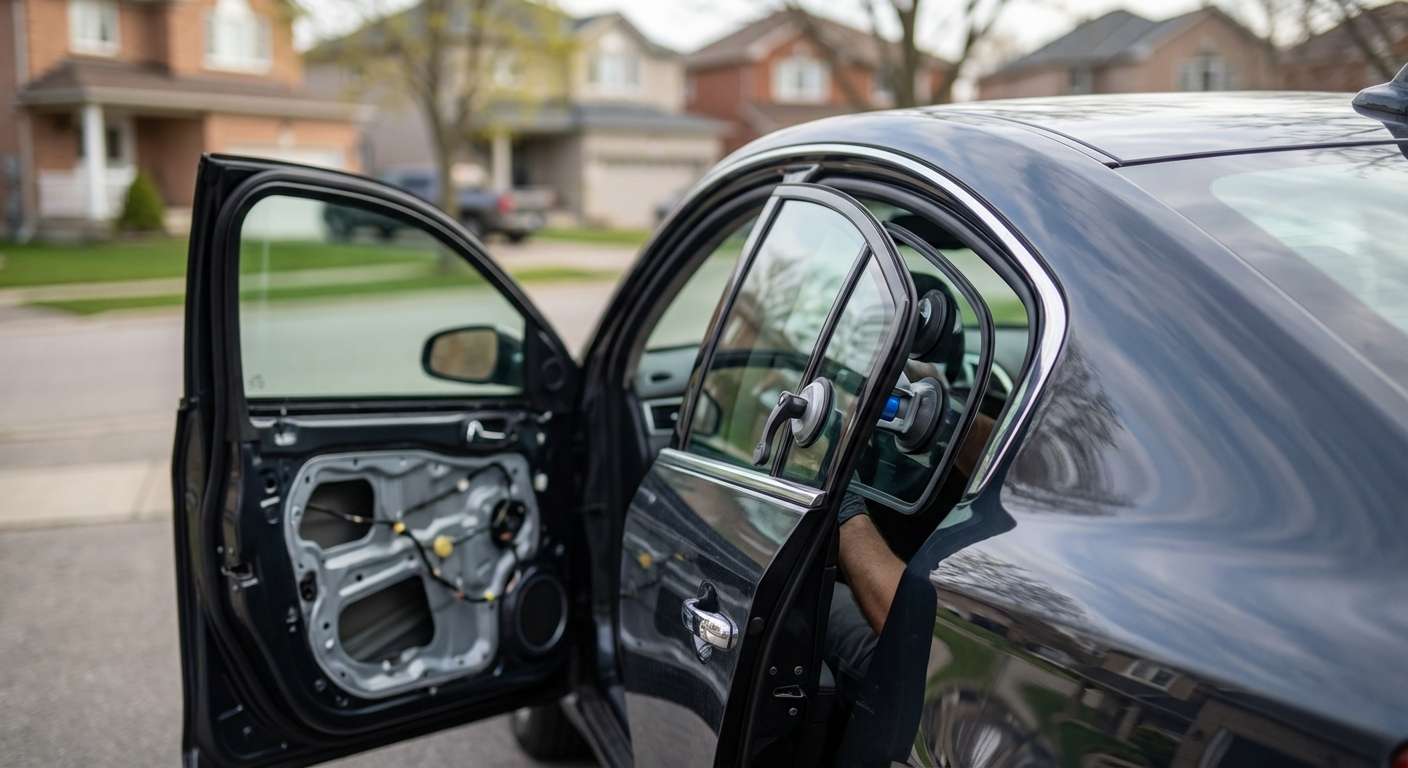 Quarter Glass Replacement for Buick Lucerne 2006-2011 by Alexwindshield