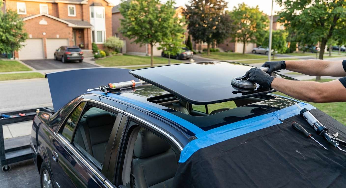 Sunroof Replacement for Cadillac DeVille 2000-2005 by Alexwindshield