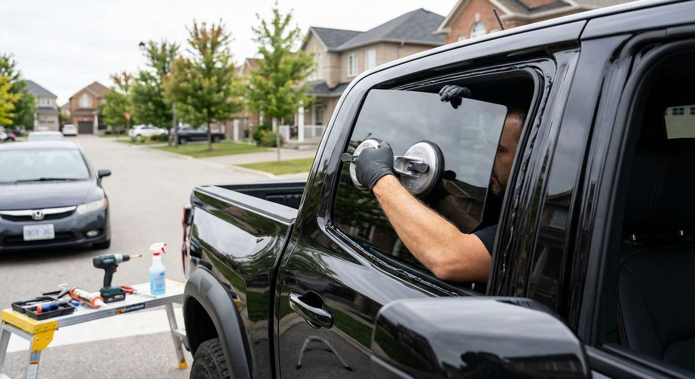 Quarter Glass Replacement for Chevrolet Colorado 2023-2027 by Alexwindshield