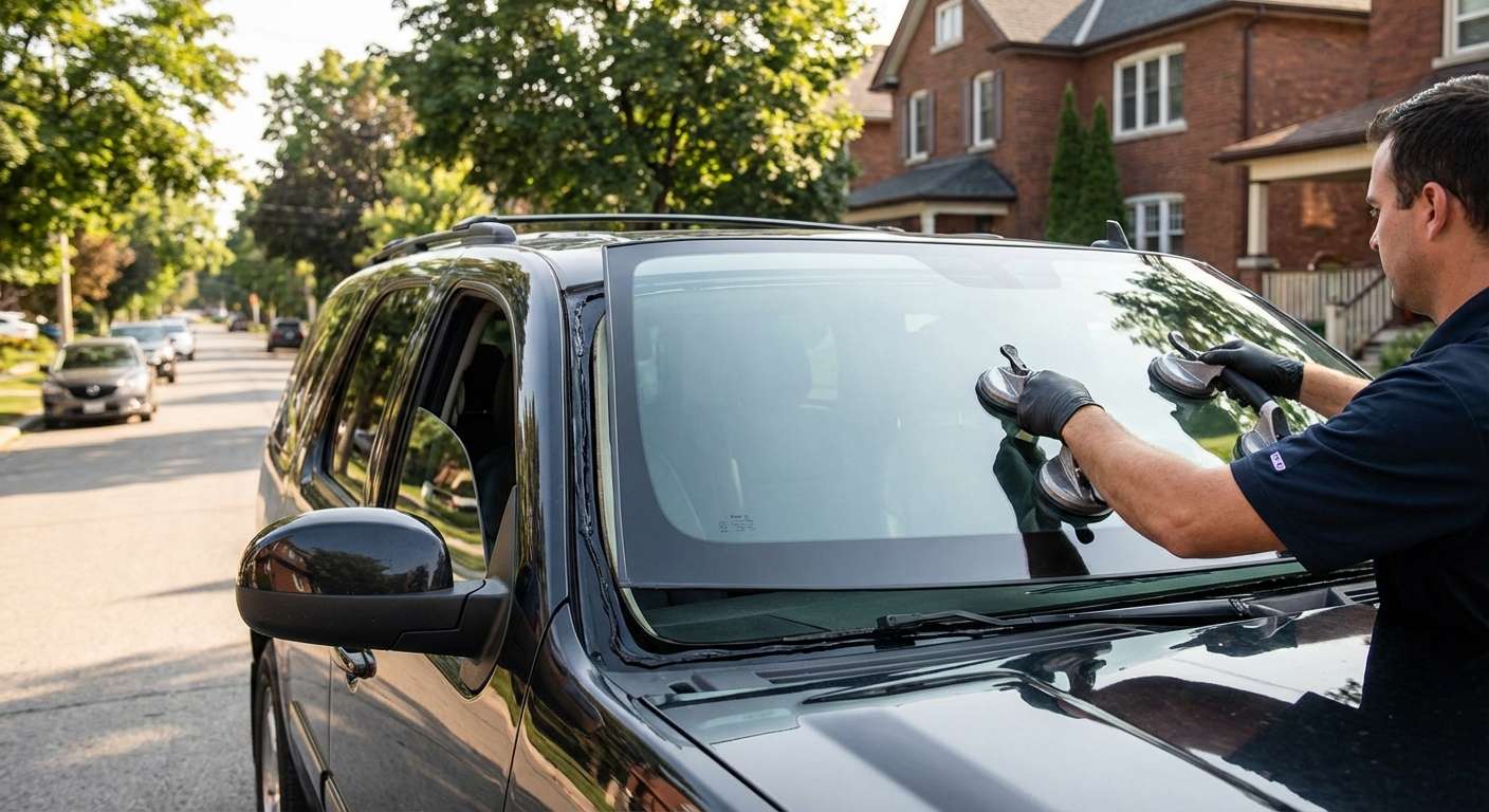 Windshield Replacement for Chevrolet Tahoe 2007-2014 by Alexwindshield