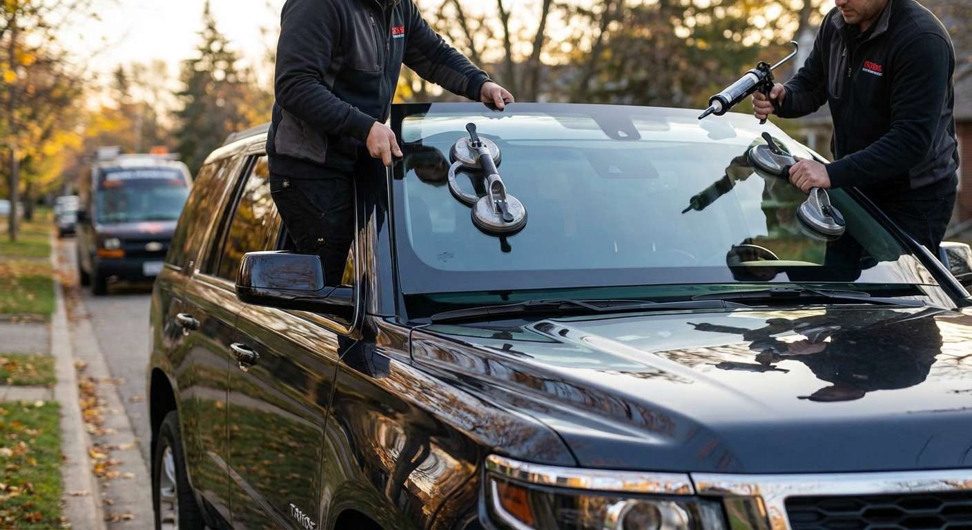 Windshield Replacement for Chevrolet Tahoe 2015-2020 by Alexwindshield