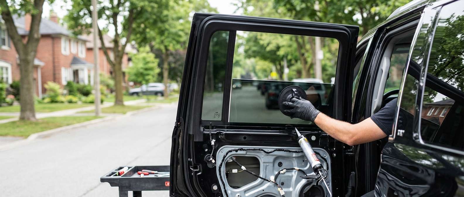 Vent Glass Replacement for Chevrolet Tahoe 2015-2020 by Alexwindshield