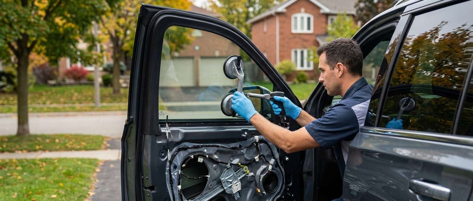 Door Glass Replacement for Chevrolet Suburban 2021-2027 by Alexwindshield