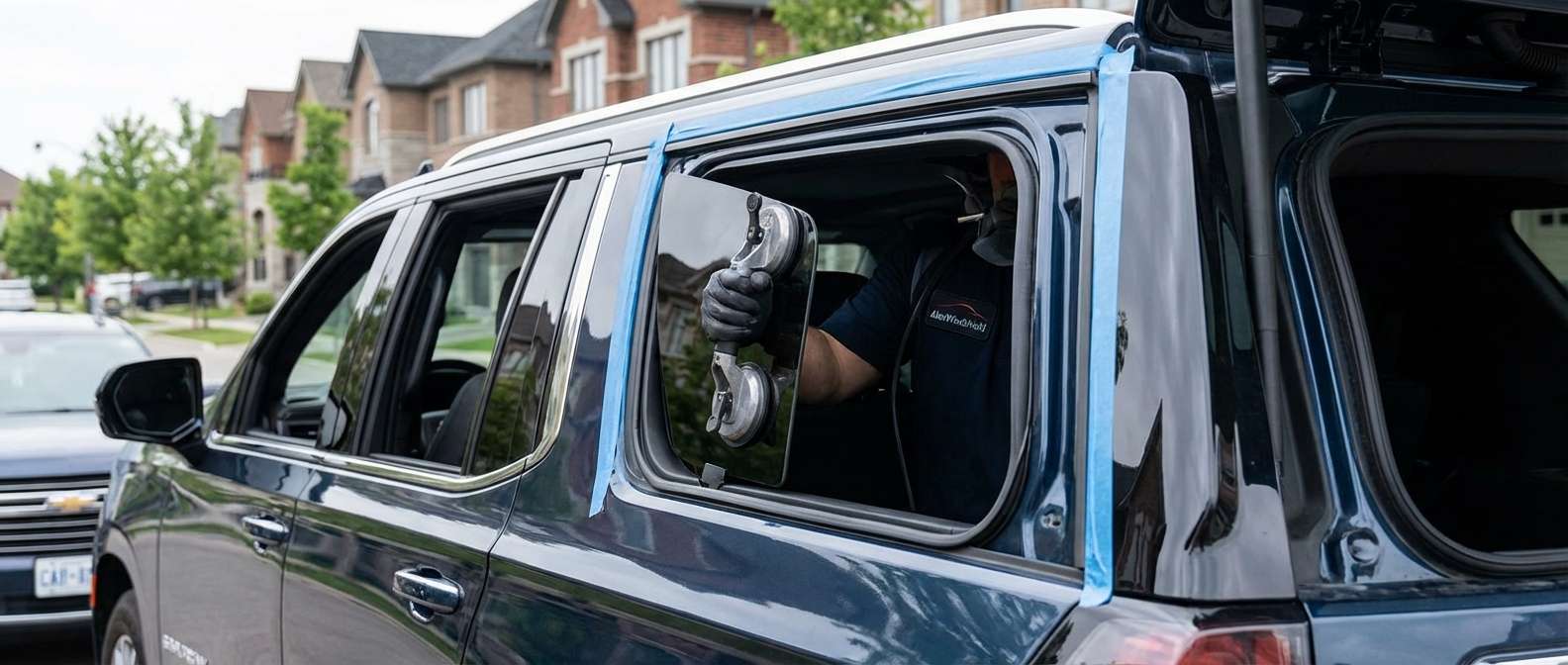 Quarter Glass Replacement for Chevrolet Suburban 2021-2027 by Alexwindshield