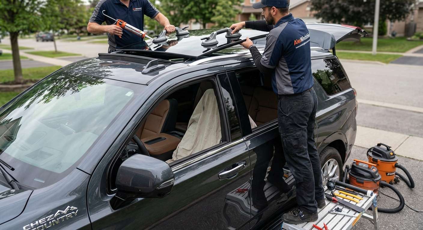 Sunroof Replacement for Chevrolet Suburban 2021-2027 by Alexwindshield