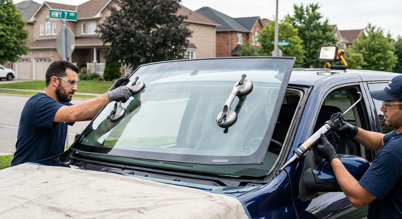 Windshield Replacement for Chevrolet Trailblazer 2002-2009 by Alexwindshield