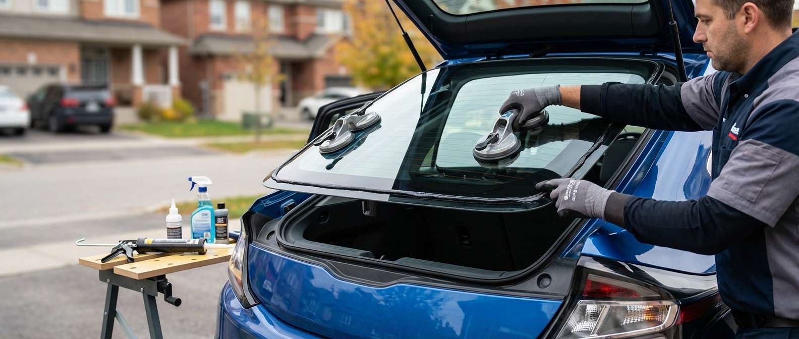Back Glass Replacement for Chevrolet Volt 2011-2019 by Alexwindshield