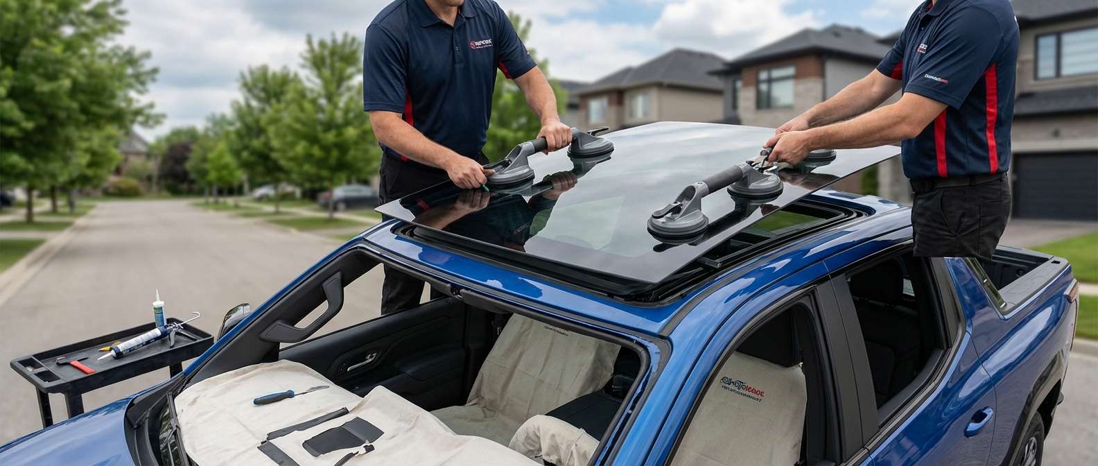 Sunroof Replacement for Chevrolet Silverado EV 2024-2027 by Alexwindshield