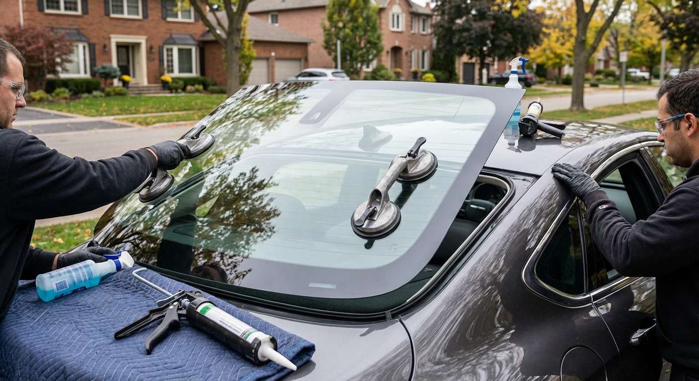 Back Glass Replacement for Chrysler 200 2015-2017 by Alexwindshield