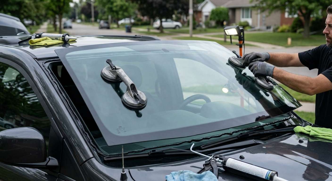 Windshield Replacement for Dodge Grand Caravan 2008-2020 by Alexwindshield