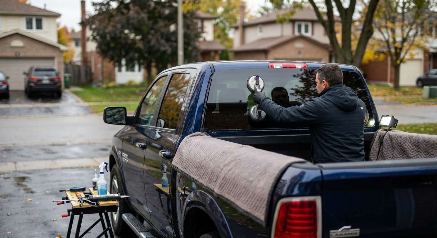 Back Glass Replacement for Dodge RAM 1500 2009-2010 by Alexwindshield