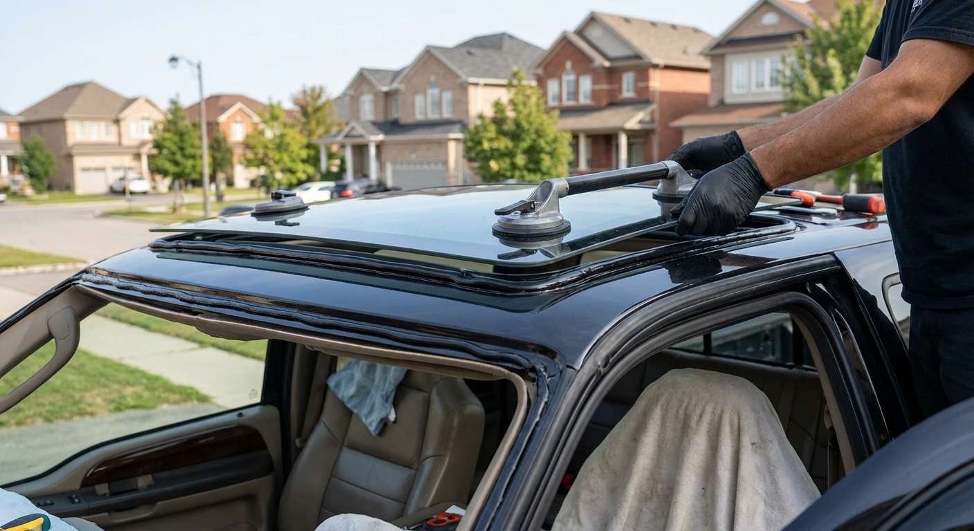 Sunroof Replacement for Ford Super Duty F-250/350 1999-2007 by Alexwindshield