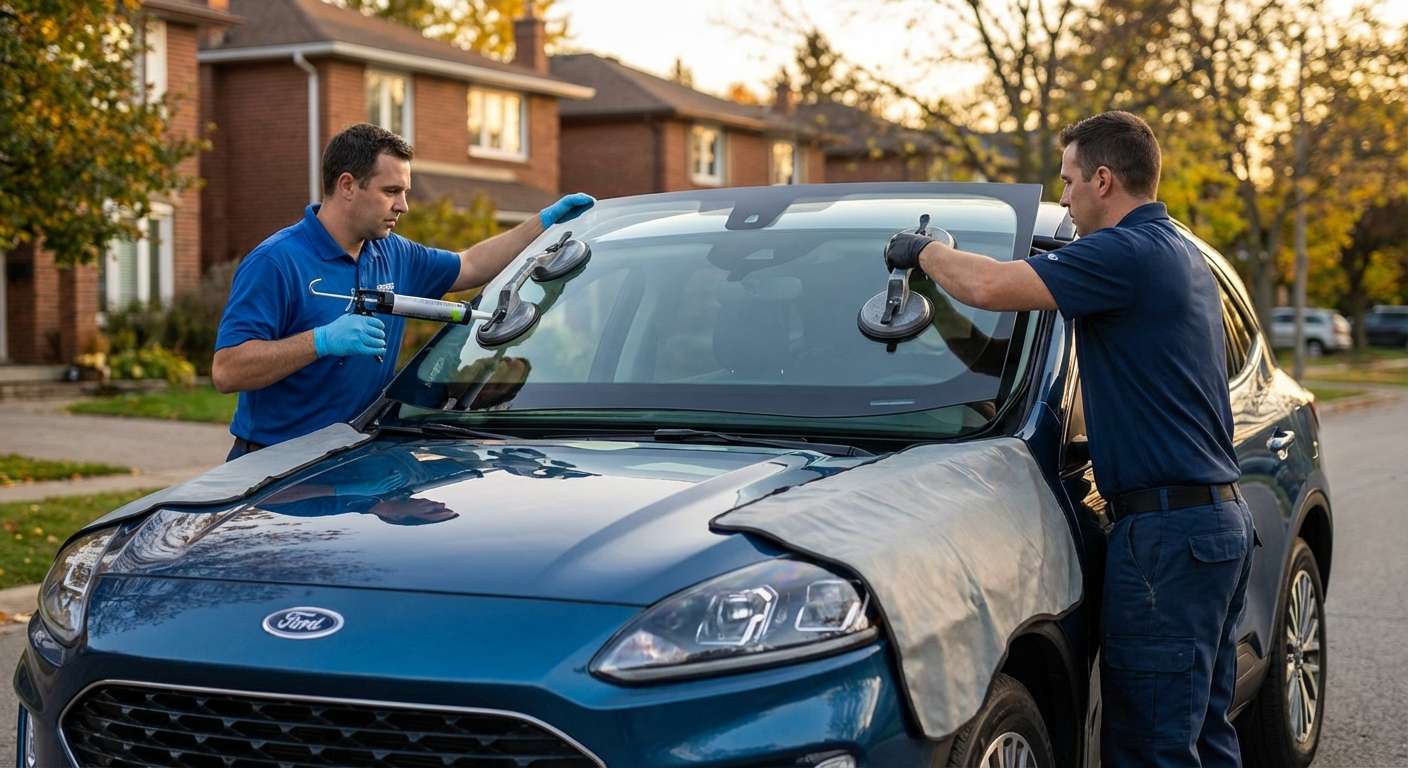 Windshield Replacement for Ford Escape 2020-2027 by Alexwindshield