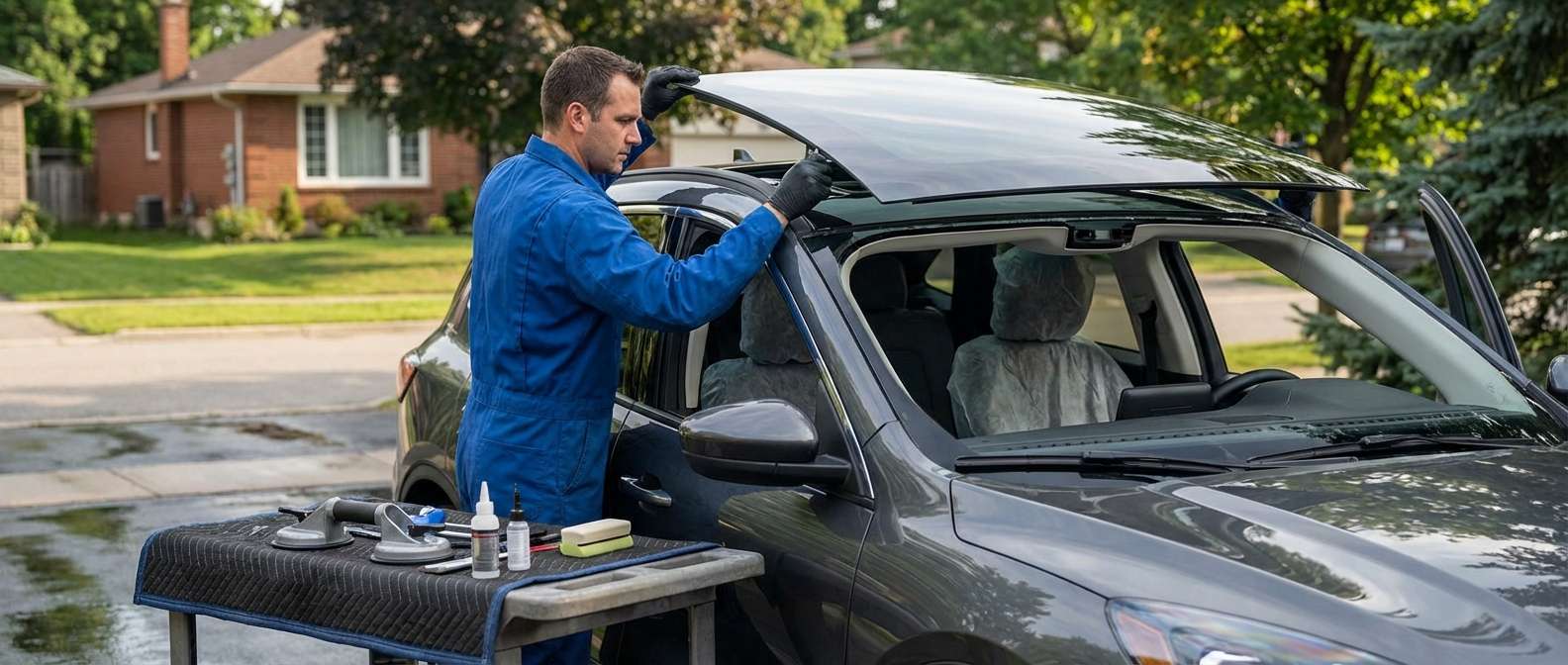 Sunroof Replacement for Ford Escape 2020-2027 by Alexwindshield