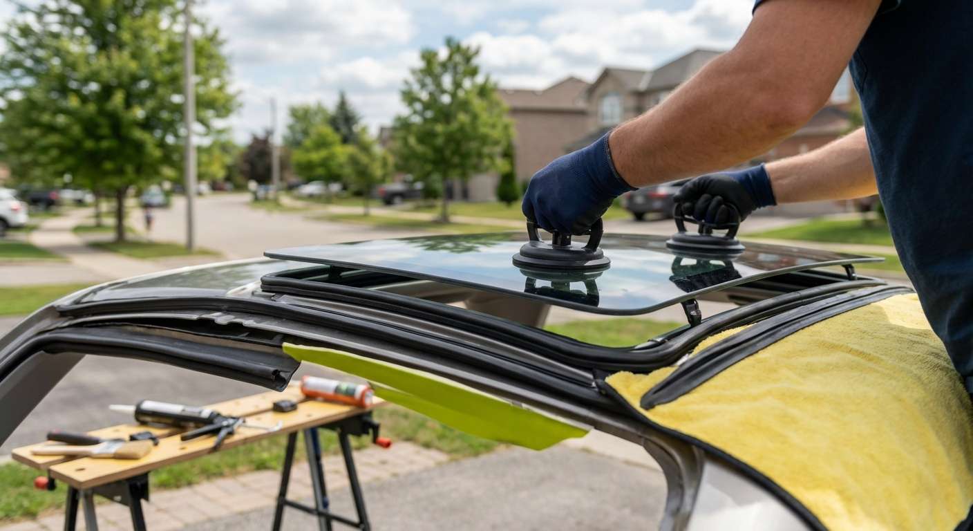 Sunroof Replacement for Ford Explorer 2002-2005 by Alexwindshield