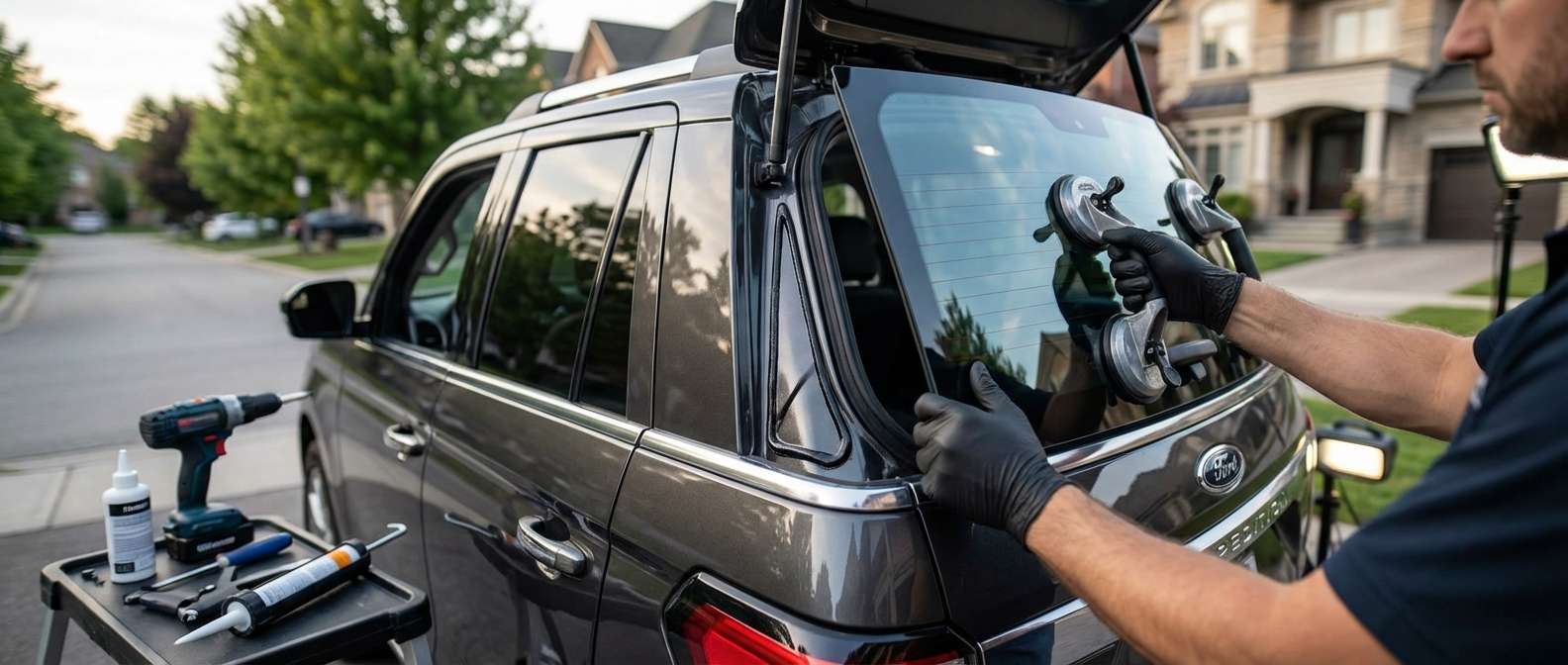 Quarter Glass Replacement for Ford Expedition 2025-2027 by Alexwindshield