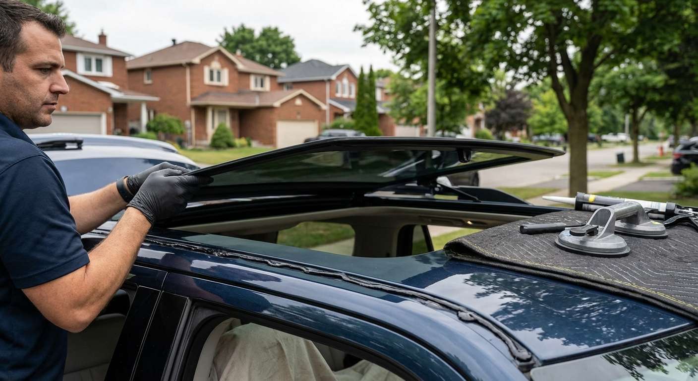 Sunroof Replacement for Ford Expedition 2025-2027 by Alexwindshield