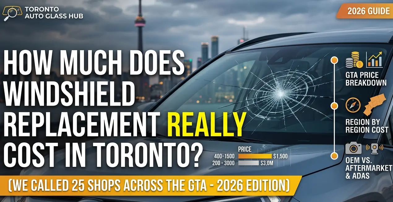 Windshield Replacement Really Cost in Toronto